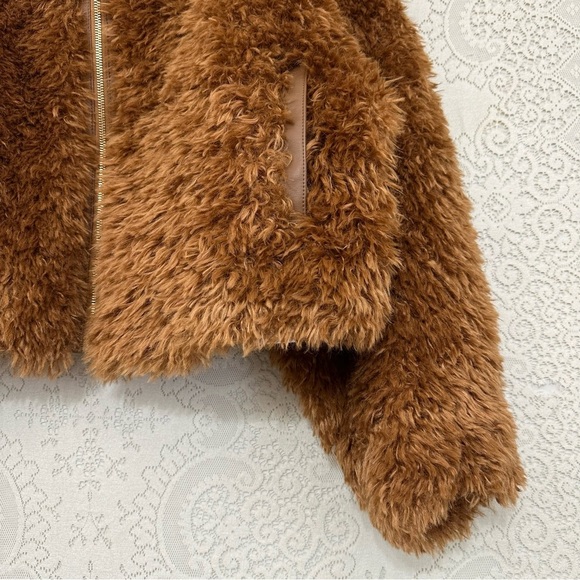 Maeve Anthropologie Teddy Zip Up Jacket - Picture 4 of 11